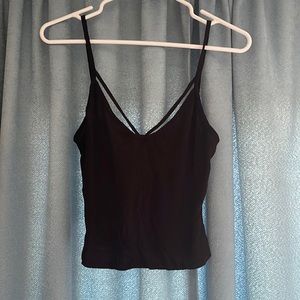 2/$12🎉Forever 21 Strapped Crop Top Tank Top